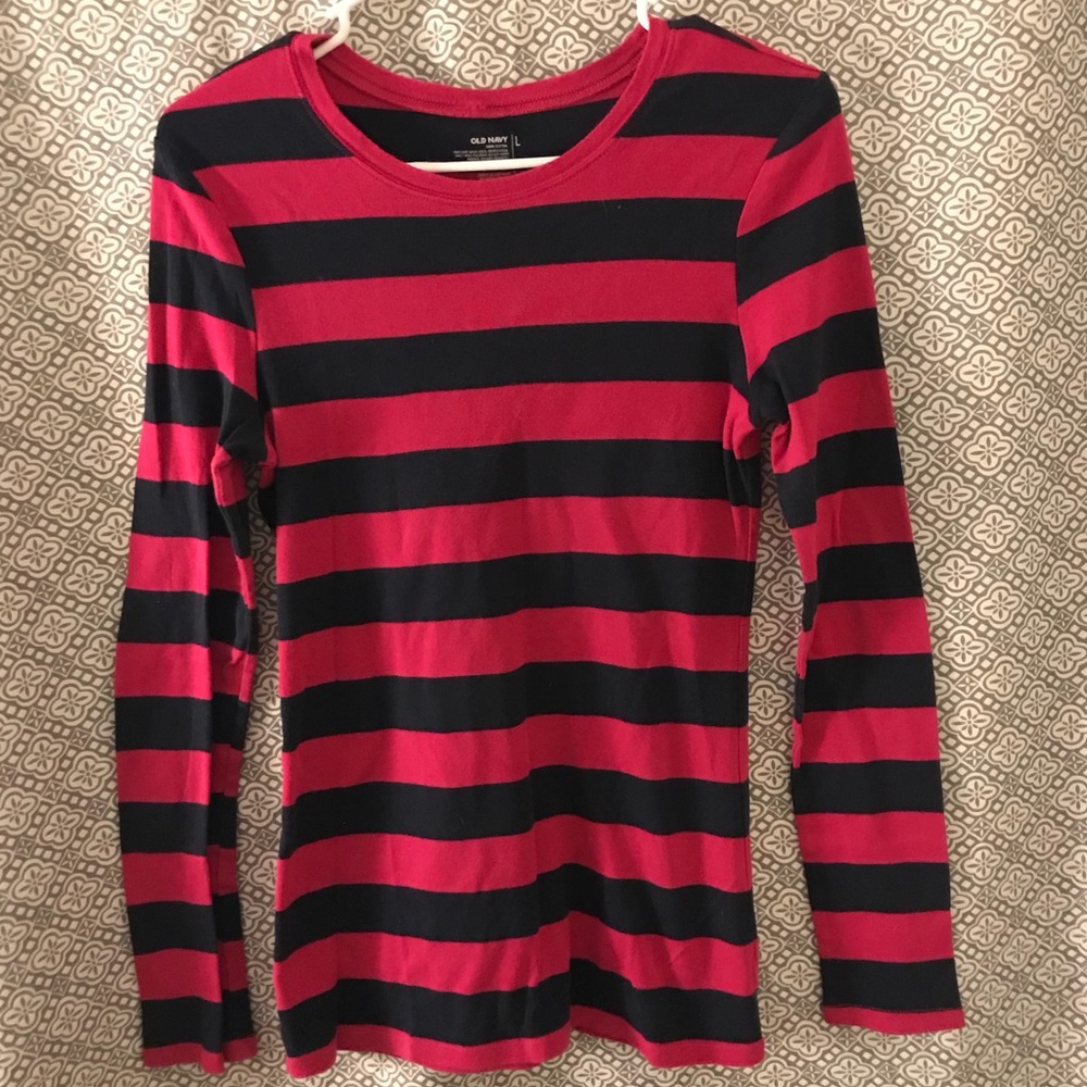 Old navy striped long sleeve tee